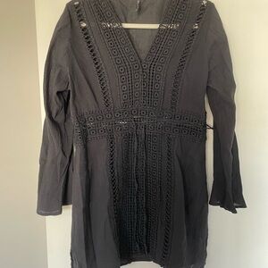 Women’s Black Swimsuit Coverup Dress